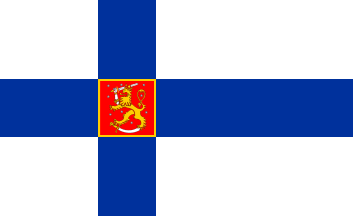[Civil flag of Finland]