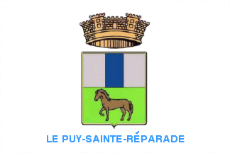 [Flag of Le Puy-Sainte-Réparade]