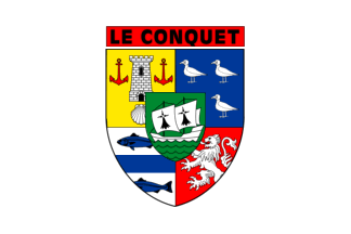[Flag of Le Conquet]