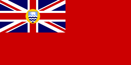 [British Arctic Territory hoax - Lieutenant Governor ensign]
