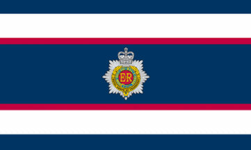 2 Eyelets Duke of Lancaster Regiment 5ft x 3ft Flag UK British Military Army 