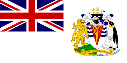 [British Antarctic Territory flag]