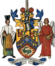 [Coat of Arms of Dudley, England]