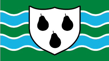 [Flag of Worcestershire, England]