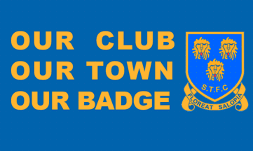 [Shrewsbury Town FC banner]