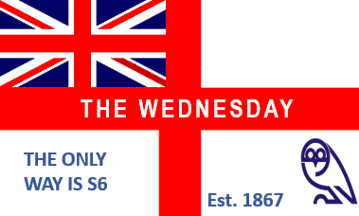 [Sheffield Wednesday FC Fan Flag]
