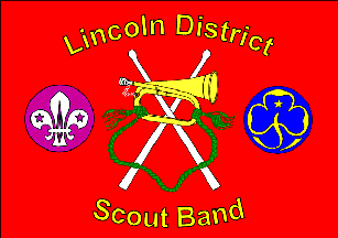[Flag of Lincoln District Scout Band]