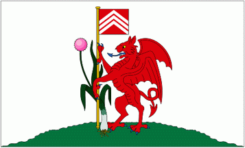 [Flag of Cardiff, Wales]