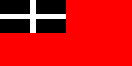 [Cornish red ensign]