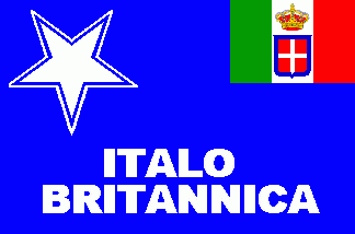 [Italo Britannica houseflag]