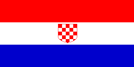 tsunamien Kondensere ekstensivt Croatia: Transition flag, 1990