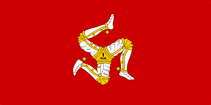 [earlier Manx flag]