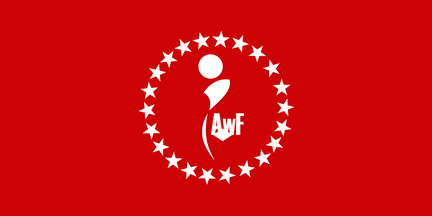 [Arab Women Foundation Flag]