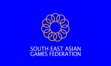 [South East Asian Games Federation flag]