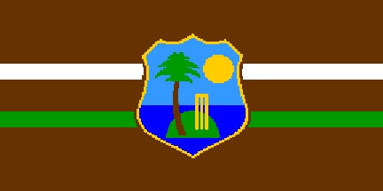 [West Indies Cricket Flag -Possibly an erroneous version-]