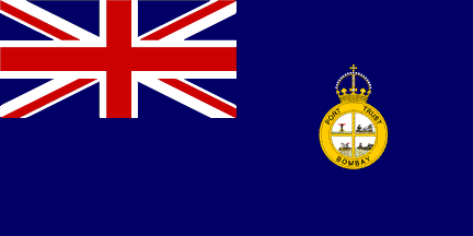 [Blue Ensign of the Trustees of the Port of Bombay]