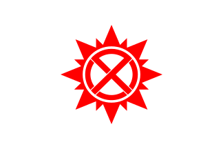 [flag of Hasuda si]