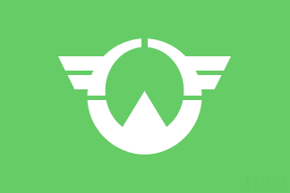 [flag of Shibayama machi]