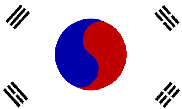 [Korea, 1952 flag]