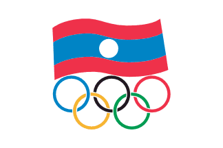 [Flag of Laos Olympic Committee]
