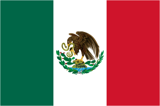 [1823 Mexico national flag, thrid revision: 1916/1917/1918-Feb. 5, 1934. By Juan Manuel Gabino Villascán]