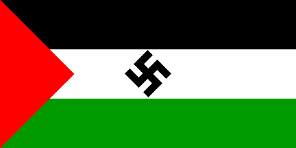 Palestinian derogatory flag variation