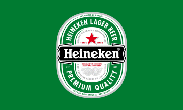 [Heineken flag]