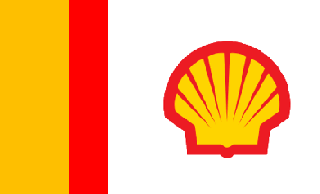 [Shell Oil flag used in Europe]