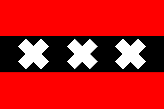 [Municipality flag of Amsterdam]