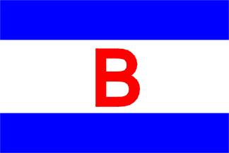 [Arne Blystad house flag]