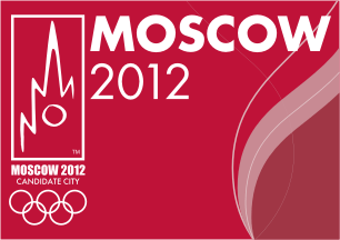 [Moscow 2012 bid flag]