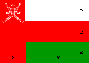 [Construction Sheet, Flag for Ceremonies (Oman)]