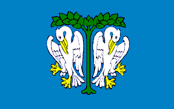 [Lowicz town flag]