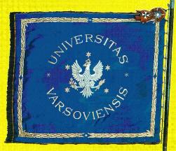 [Warszawa University flag]