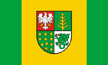[Ostrów Mazowiecka county flag]