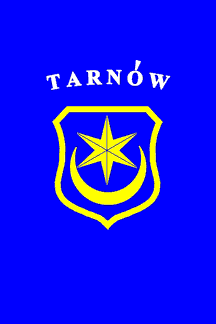 [Tarnów city flag]