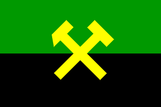 [Mining flag]