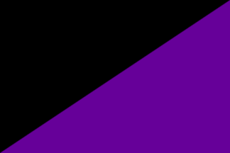 black/purple diagonal