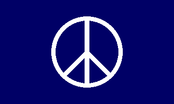 [Dark blue peace sign variant]
