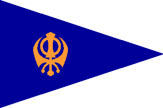 [Flag of Sikh religion]
