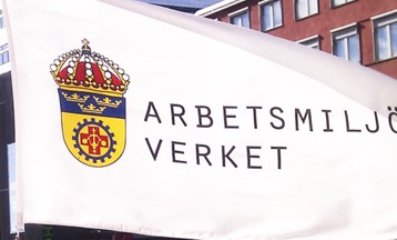 [Swedish Work Environment Authority flag]