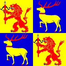 [flag of Kalmar county]