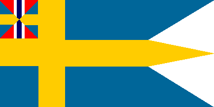 [State Flag of Sweden, 1844]