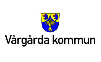 [flag of Vårgårda, logo on bedsheet]