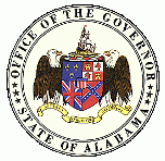 [Seal of Alabama Governor]