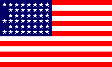 [U.S. 45 star flag 1896]