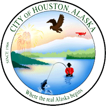 [Flag of Houston, Alaska]