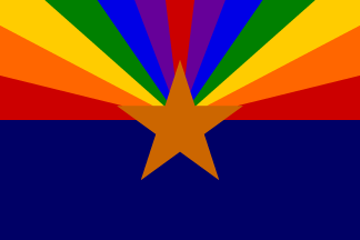 [Arizona gay flag]