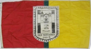 [Bicentennial flag of Monterey, California]