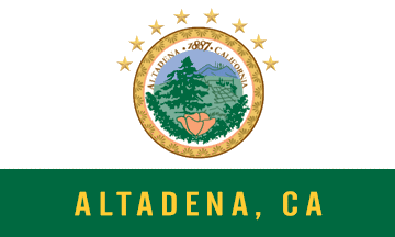 [flag of City of Altadena, California]